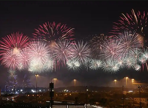 桐庐县焰火晚会